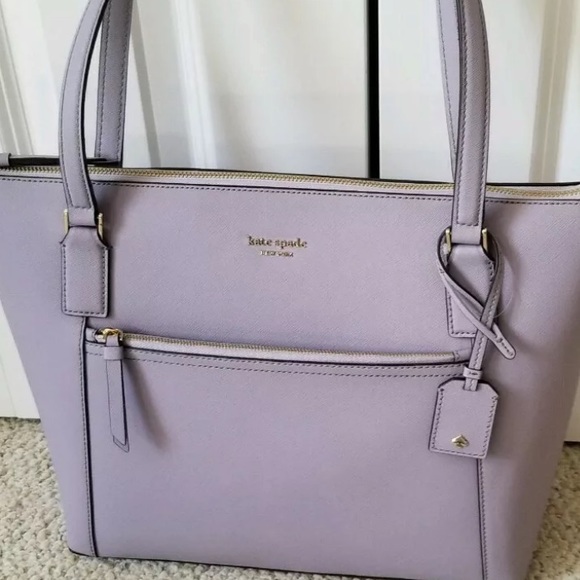 kate spade Handbags - Cameron pocket tote Cameron icy lavender NWT